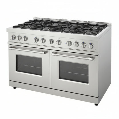 30-Inch Professional Freestanding Pro-Style Natural Gas Range or Liquid Propane Gas Range with 5 Burners, 4.55 Cu.Ft. Oven Capacity, in Stainless Steel - KOS-30RG03M (Stainless Steel)