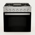 Drop-In Gas Range Built for Compact Kitchens, 21 Inch Width, Gas Powered Cooking, Streamlined Design