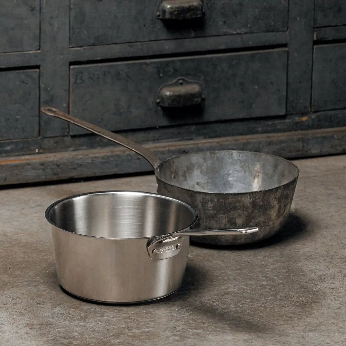 Saucepan without lid